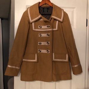Camel pea coat